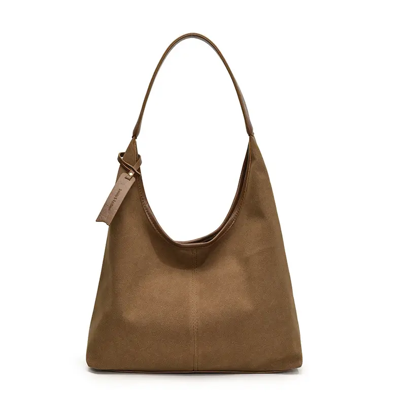Frosted Retro Bag Large Capacity Casual Shoulder Bag - Image 4