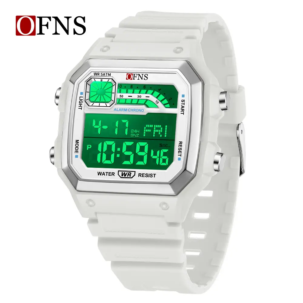 Ofns Digital Watch White 4717948