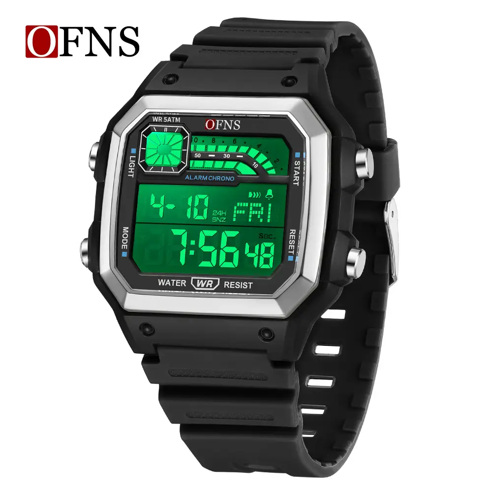 Ofns Digital Watch White 4717948