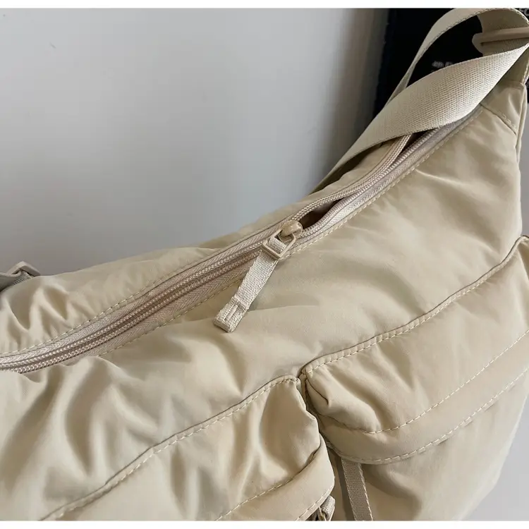 Women's Beige Multi-Flap Crossbody Bag 24W — feature 23