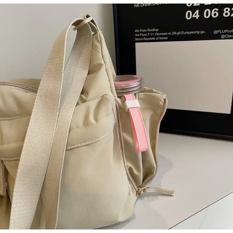 Women's Beige Multi-Flap Crossbody Bag 24W — feature 24