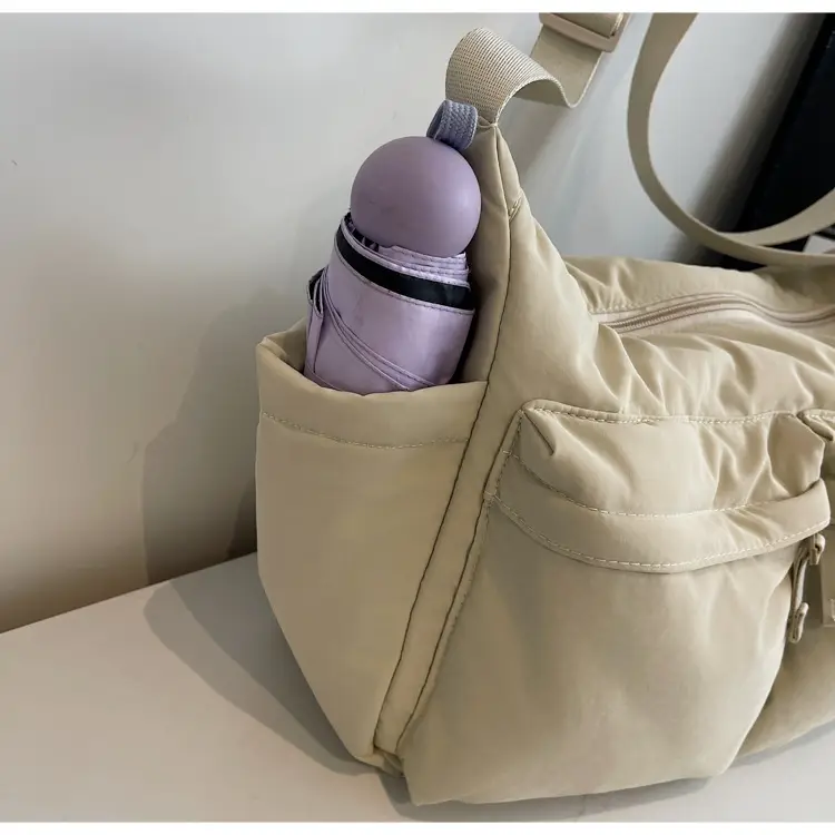 Women's Beige Multi-Flap Crossbody Bag 24W — feature 26