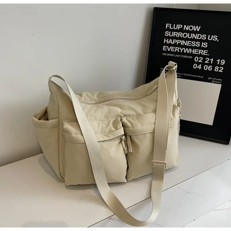 Women's Beige Multi-Flap Crossbody Bag 24W — feature 29