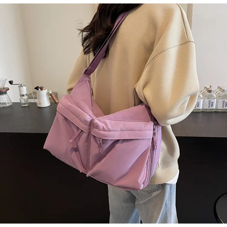 Women's Beige Multi-Flap Crossbody Bag 24W — feature 33