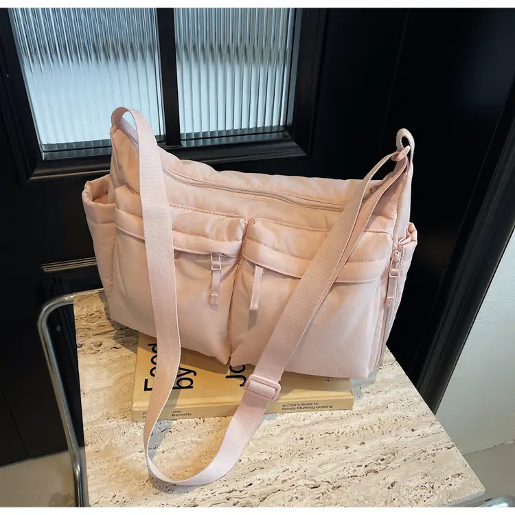 Women's Beige Multi-Flap Crossbody Bag 24W — feature 39