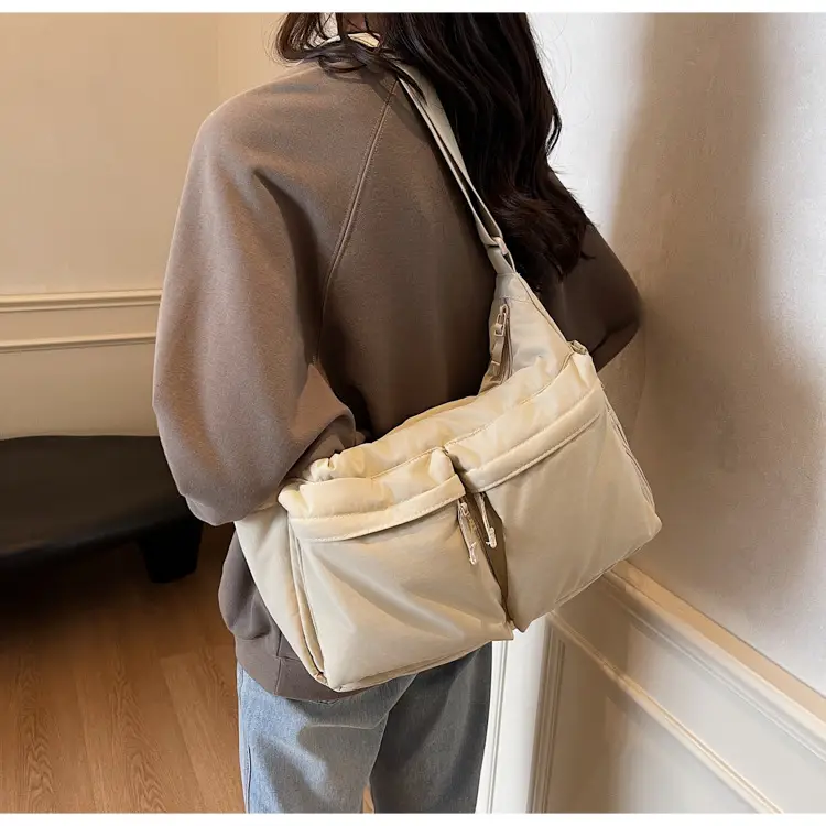 Women's Beige Multi-Flap Crossbody Bag 24W — feature 40