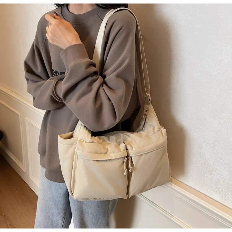 Women's Beige Multi-Flap Crossbody Bag 24W — feature 41