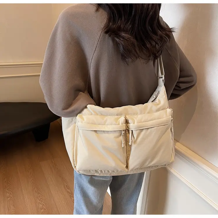 Women's Beige Multi-Flap Crossbody Bag 24W — feature 42