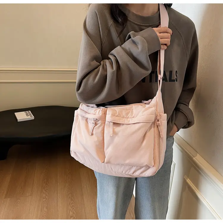 Women's Beige Multi-Flap Crossbody Bag 24W — feature 45