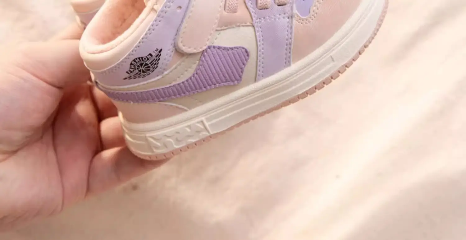 Women's Baby Shoes Black White Cotton Sneakers for Boys — feature 15