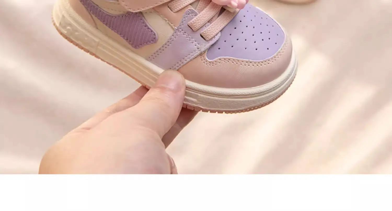 Women's Baby Shoes Black White Cotton Sneakers for Boys — feature 17
