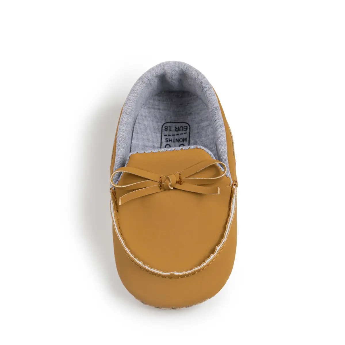 Baby Shoes Brown Bow Non-Slip Soft Bottom — feature 16