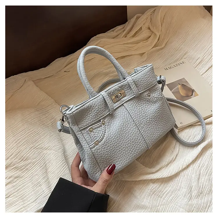 Women's Crossbody Bag Beige Textured 2024 New — feature 40
