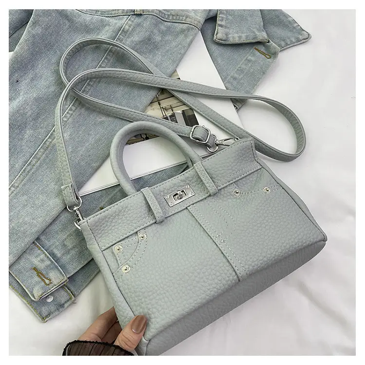 Women's Crossbody Bag Beige Textured 2024 New — feature 42