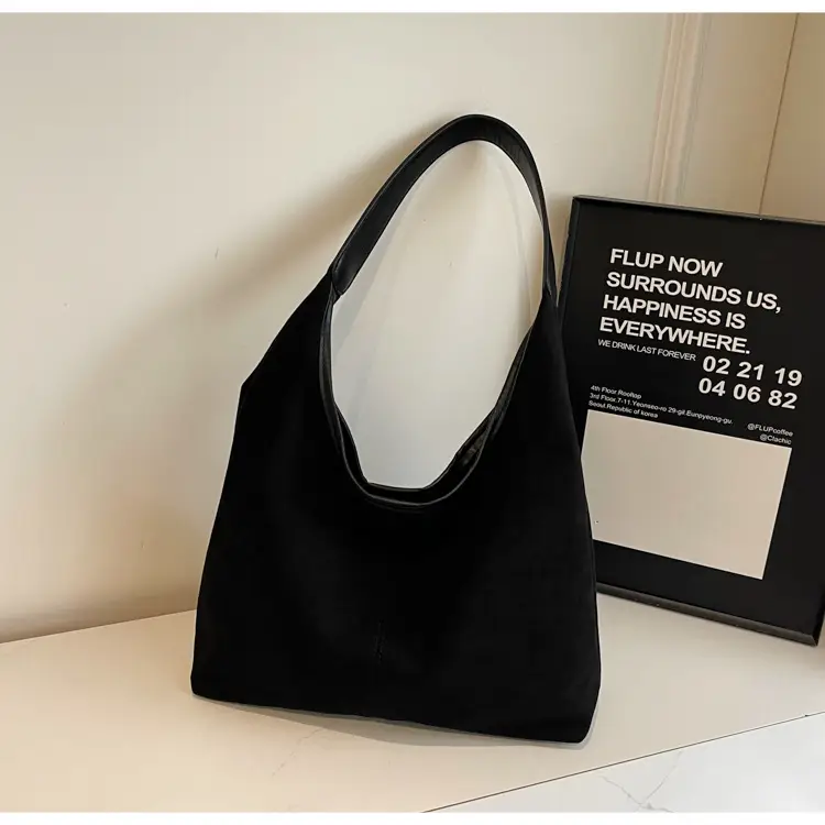 Women's Suede Shoulder Bag Large Capacity 2024 — feature 21