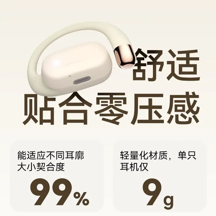 Cross-border OWS08 Wireless Bluetooth Headset Gold - Image 6