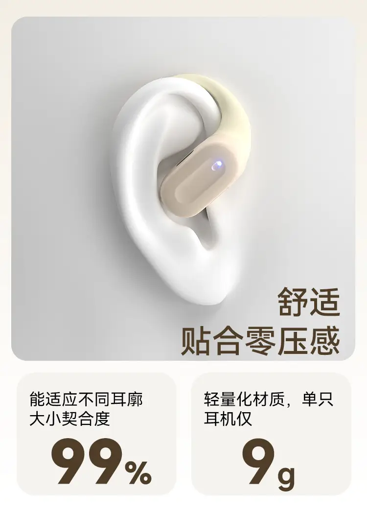 Cross-border OWS08 Wireless Bluetooth Headset Gold — feature 11