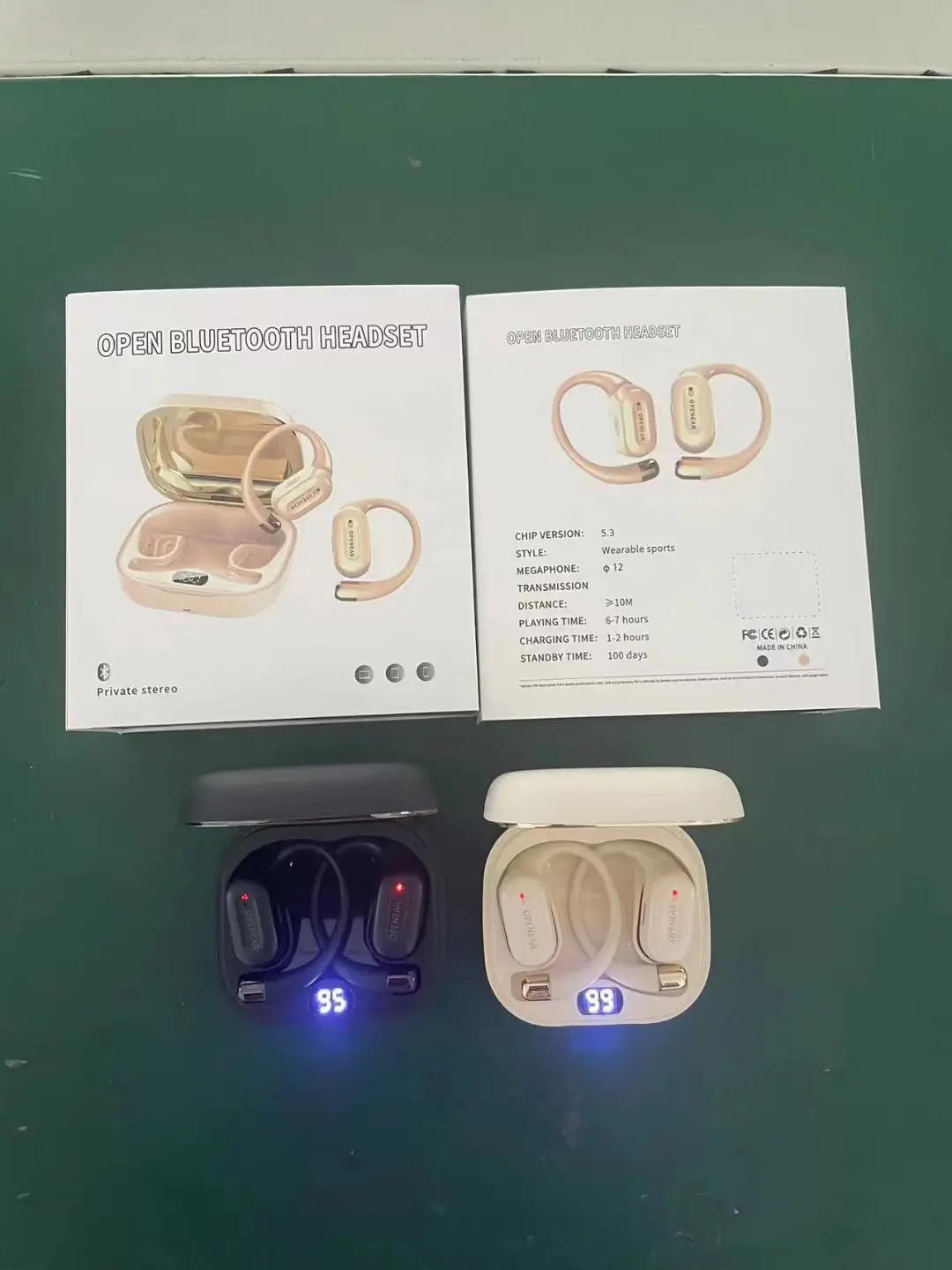 Cross-border OWS08 Wireless Bluetooth Headset Gold — feature 6