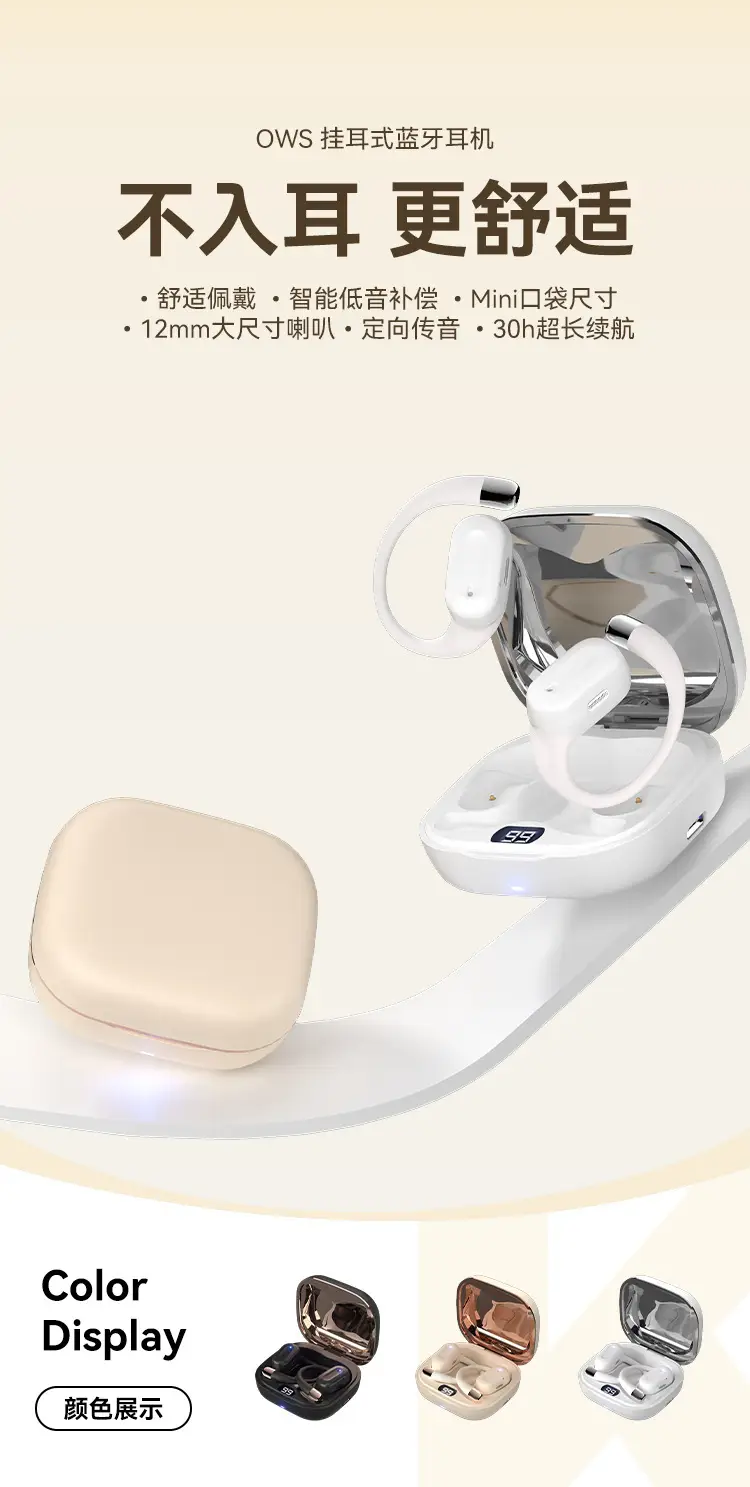 Cross-border OWS08 Wireless Bluetooth Headset Gold — feature 8