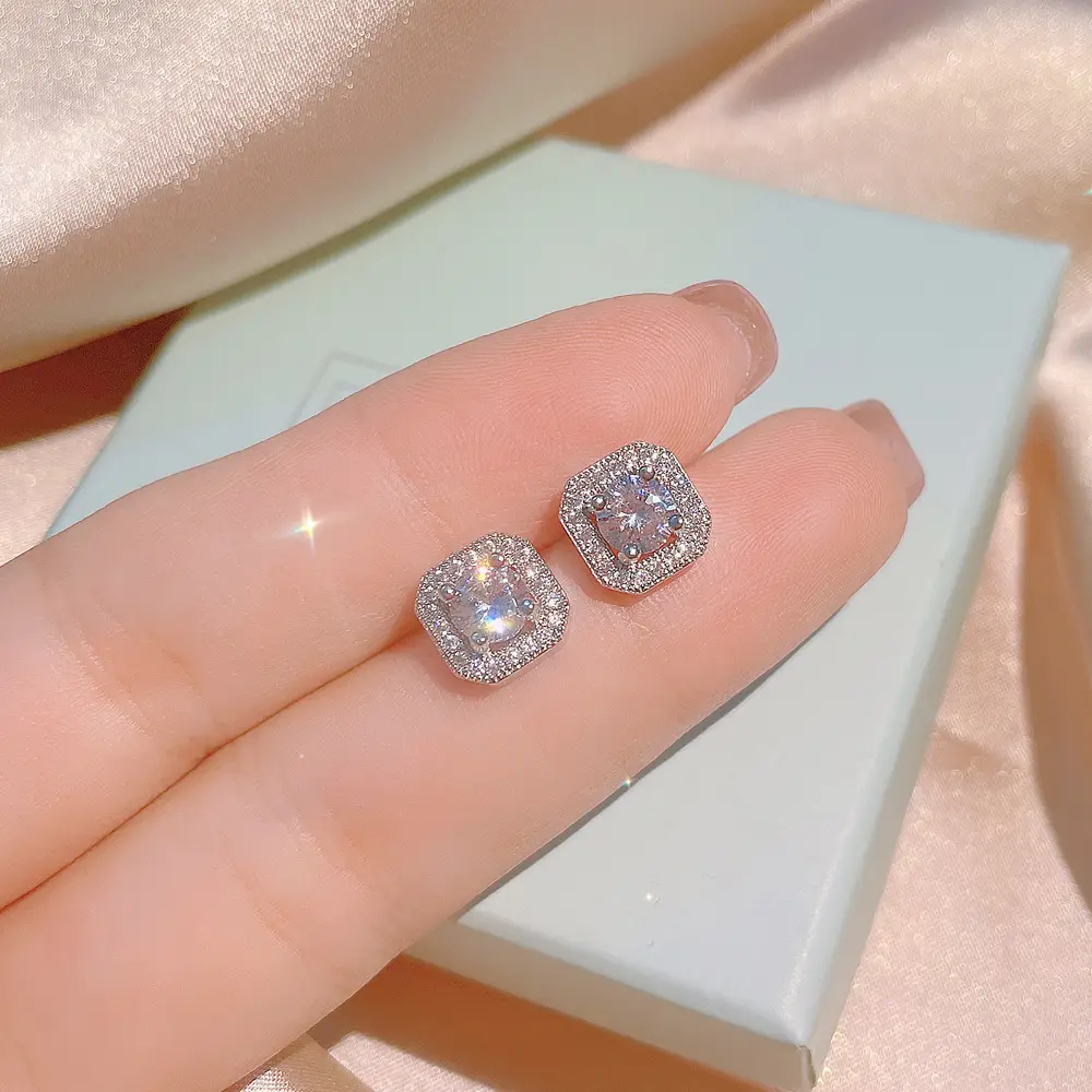 Tide Zircon Diamond Clavicle Set for Women