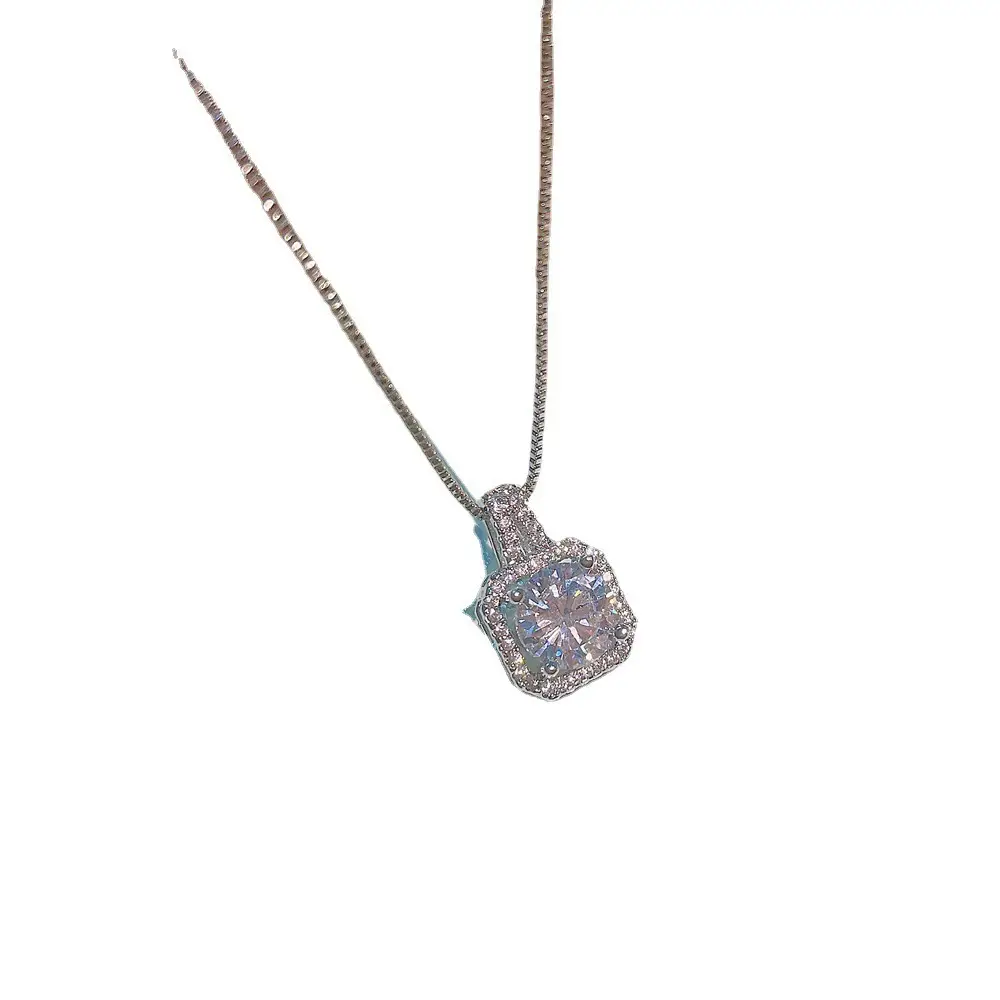 Tide Zircon Diamond Clavicle Set for Women