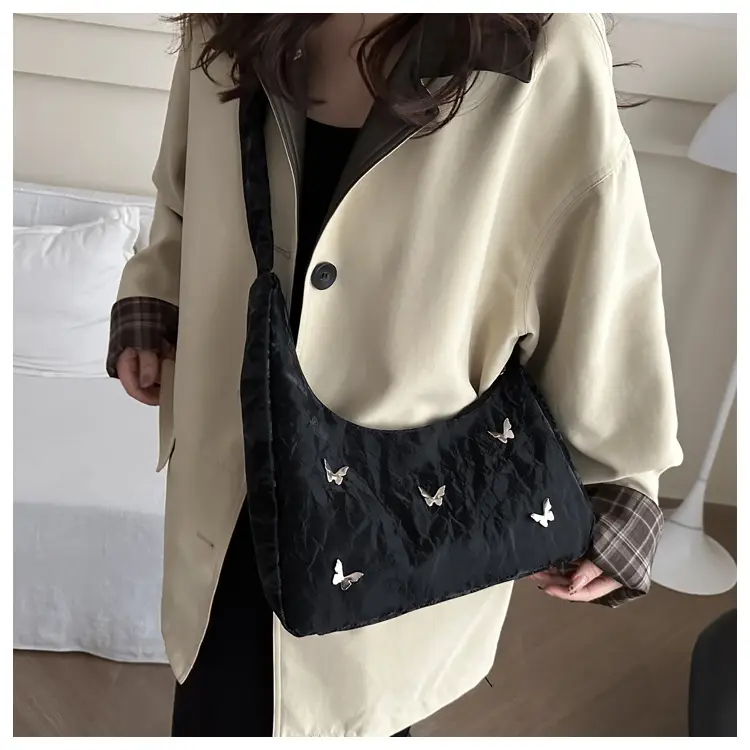 Light Gray Butterfly Crossbody Bag for Women — feature 14