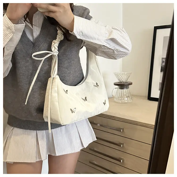 Light Gray Butterfly Crossbody Bag for Women — feature 2