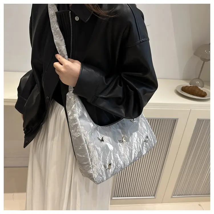 Light Gray Butterfly Crossbody Bag for Women — feature 20