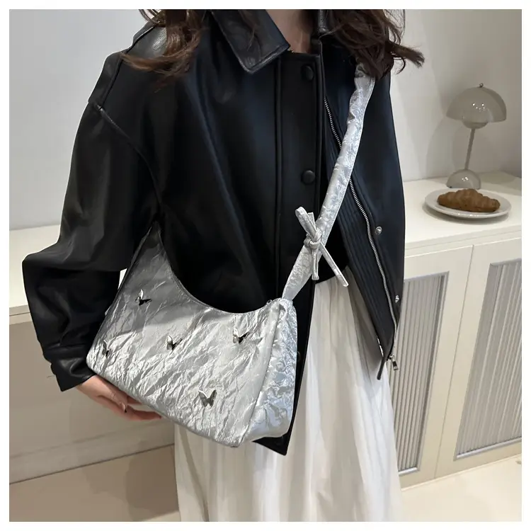 Light Gray Butterfly Crossbody Bag for Women — feature 21