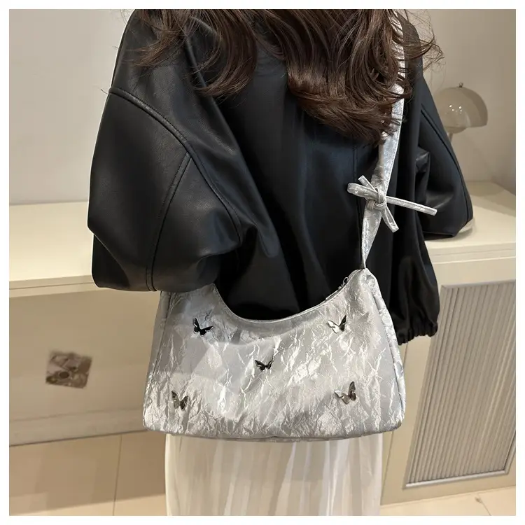 Light Gray Butterfly Crossbody Bag for Women — feature 23