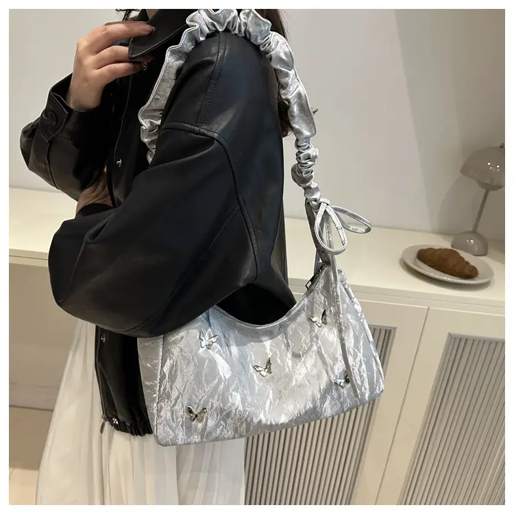 Light Gray Butterfly Crossbody Bag for Women — feature 26