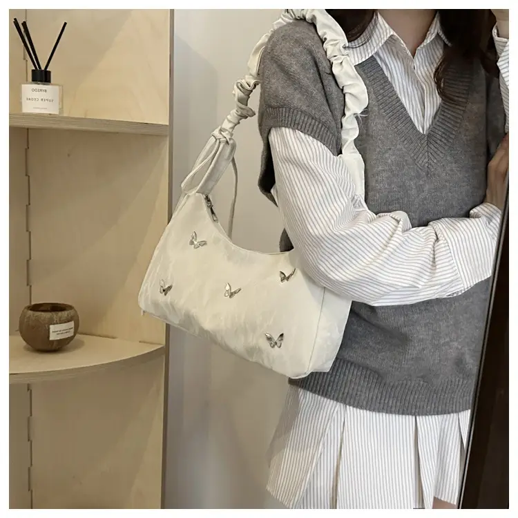 Light Gray Butterfly Crossbody Bag for Women — feature 30