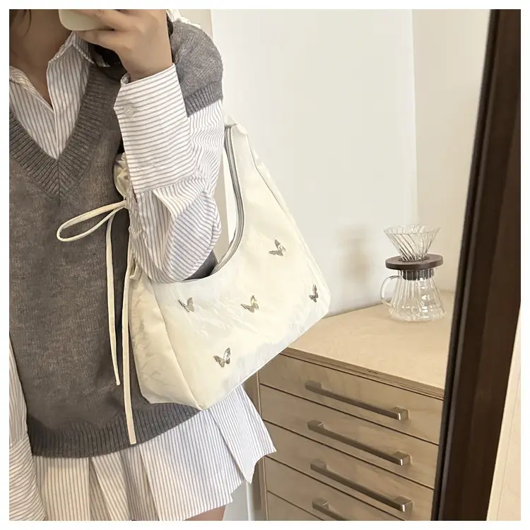 Light Gray Butterfly Crossbody Bag for Women — feature 31
