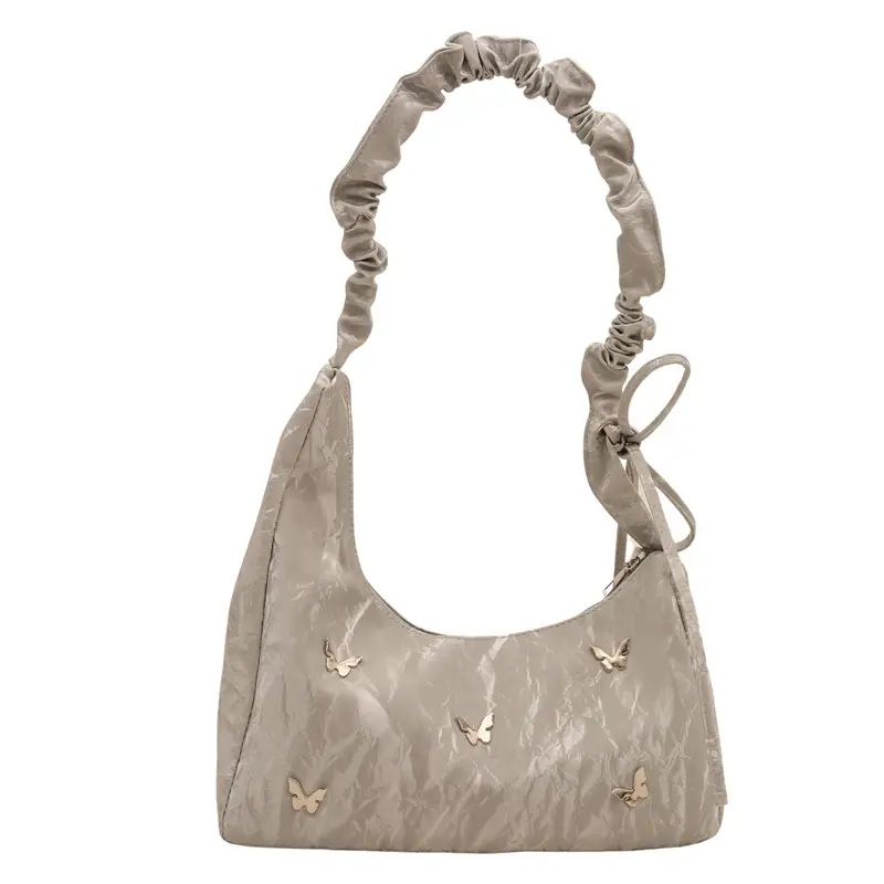 Light Gray Butterfly Crossbody Bag for Women - Image 3