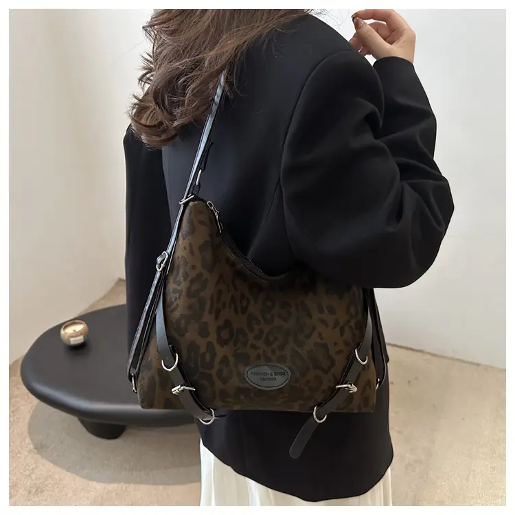 Korean Style Leopard Print Tote Bag Women 2024 — feature 10