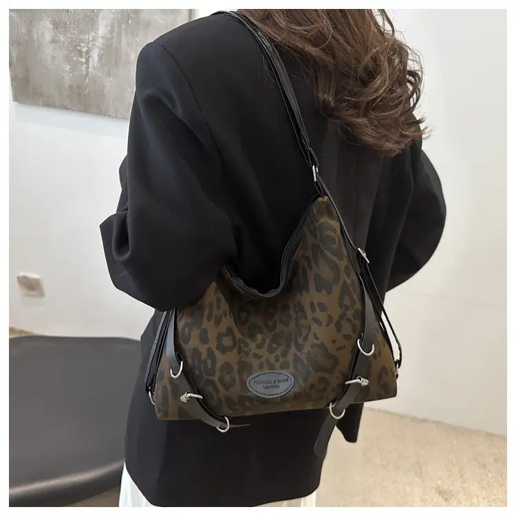 Korean Style Leopard Print Tote Bag Women 2024 — feature 12