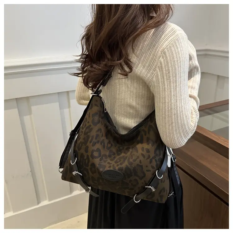 Korean Style Leopard Print Tote Bag Women 2024 — feature 16