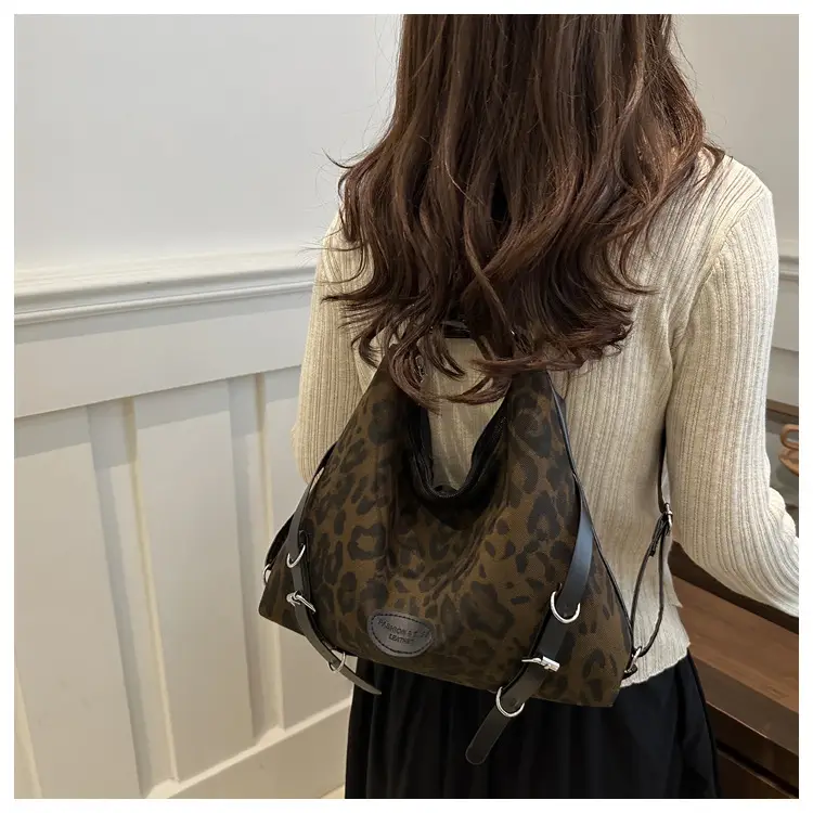 Korean Style Leopard Print Tote Bag Women 2024 — feature 18