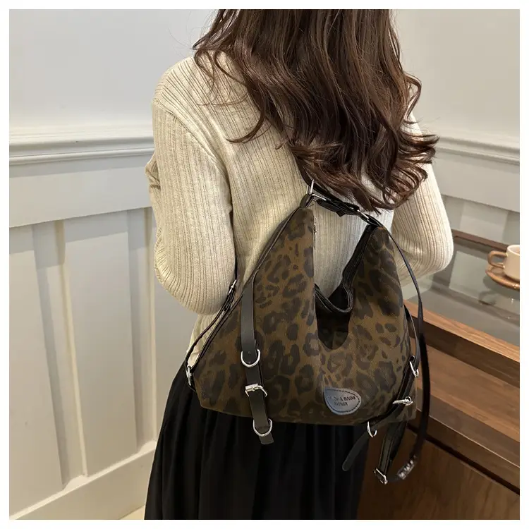 Korean Style Leopard Print Tote Bag Women 2024 — feature 19