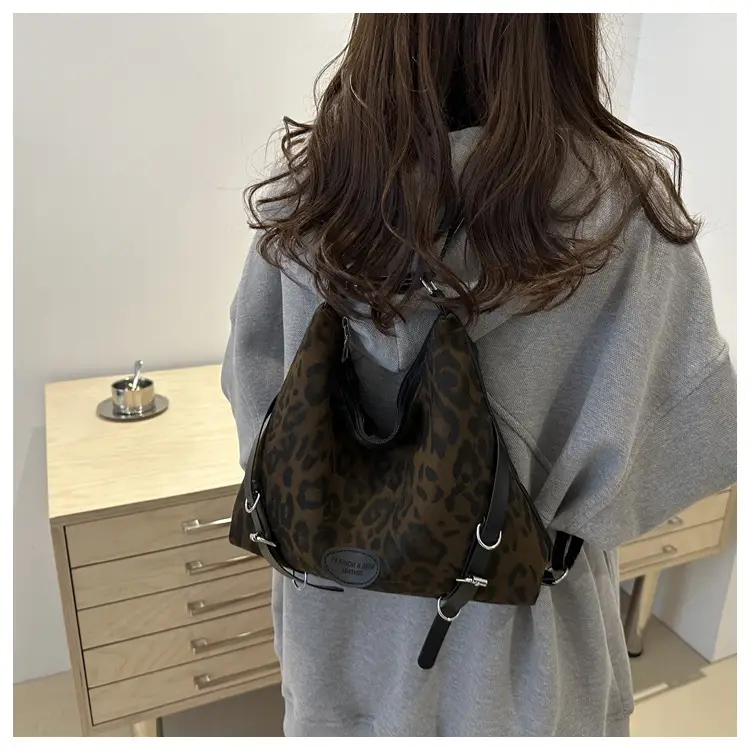 Korean Style Leopard Print Tote Bag Women 2024 — feature 21