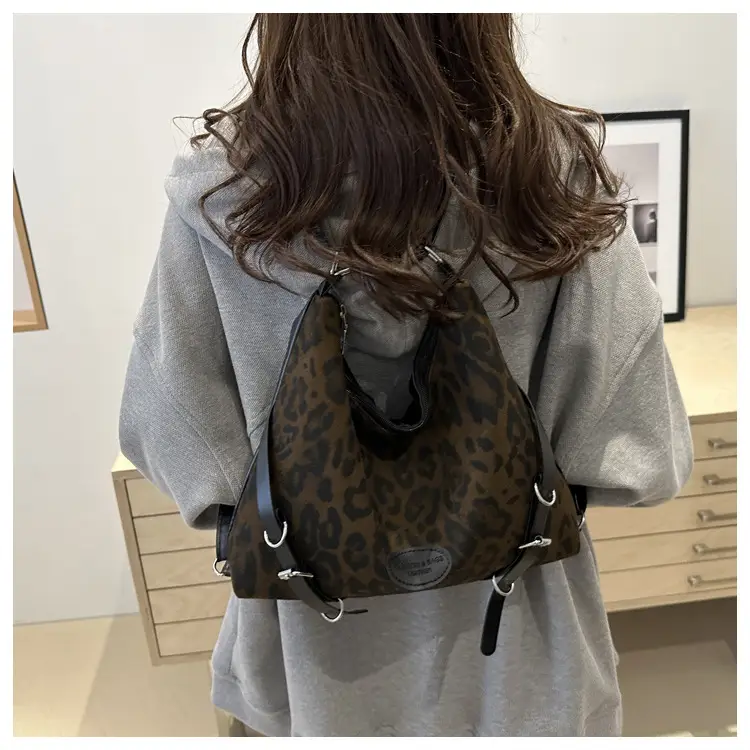 Korean Style Leopard Print Tote Bag Women 2024 — feature 22