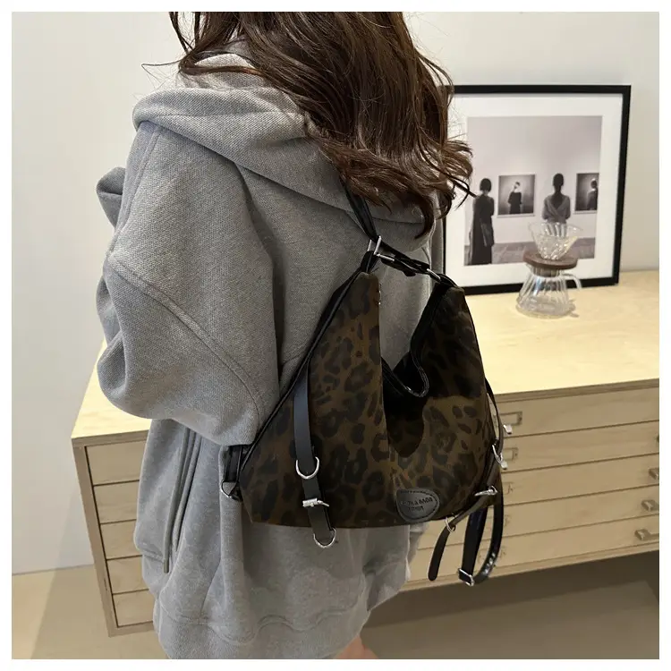 Korean Style Leopard Print Tote Bag Women 2024 — feature 24