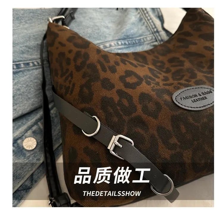 Korean Style Leopard Print Tote Bag Women 2024 — feature 6