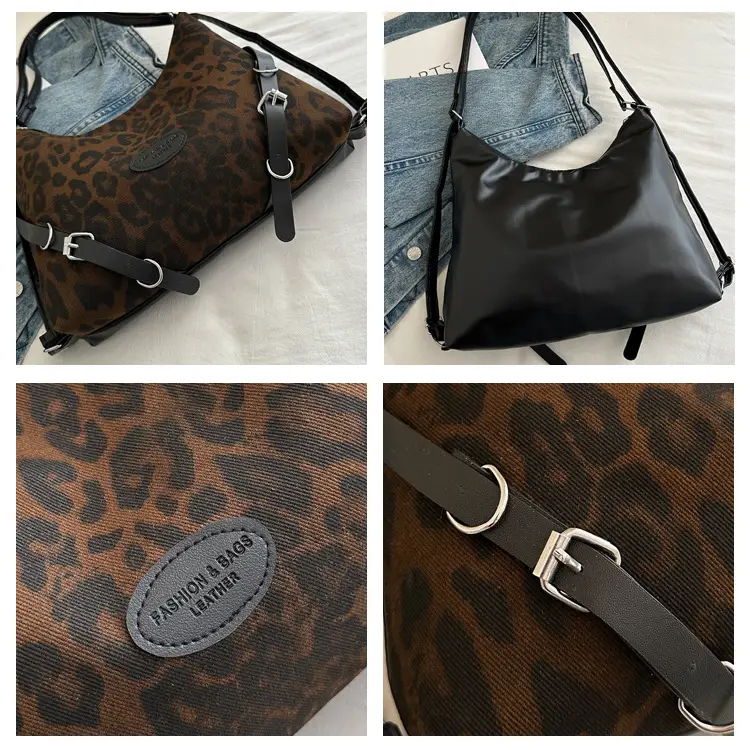 Korean Style Leopard Print Tote Bag Women 2024 — feature 8