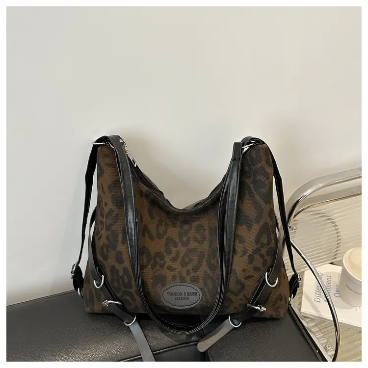 Korean Style Leopard Print Tote Bag Women 2024 — feature 9
