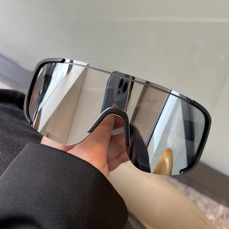 Large Frame Windproof Cycling Sunglasses for Men Women