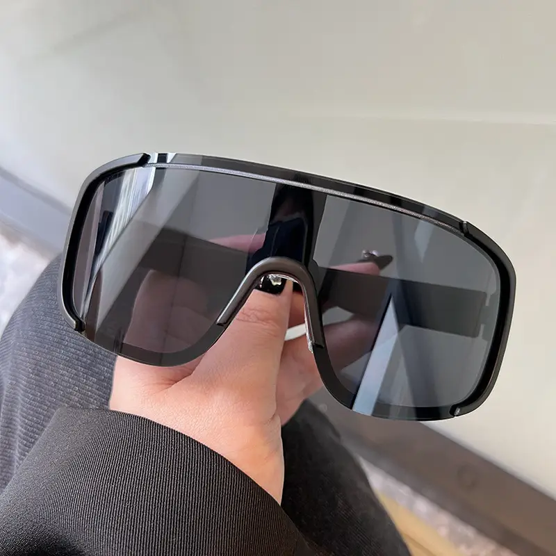Large Frame Windproof Cycling Sunglasses for Men Women - Image 2