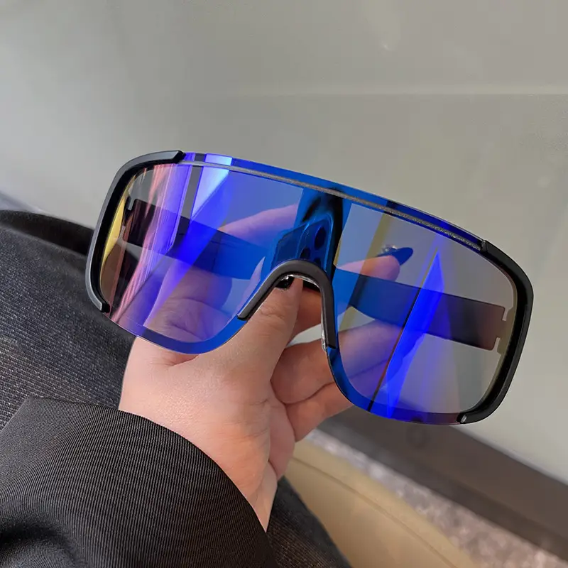Large Frame Windproof Cycling Sunglasses for Men Women - Image 3