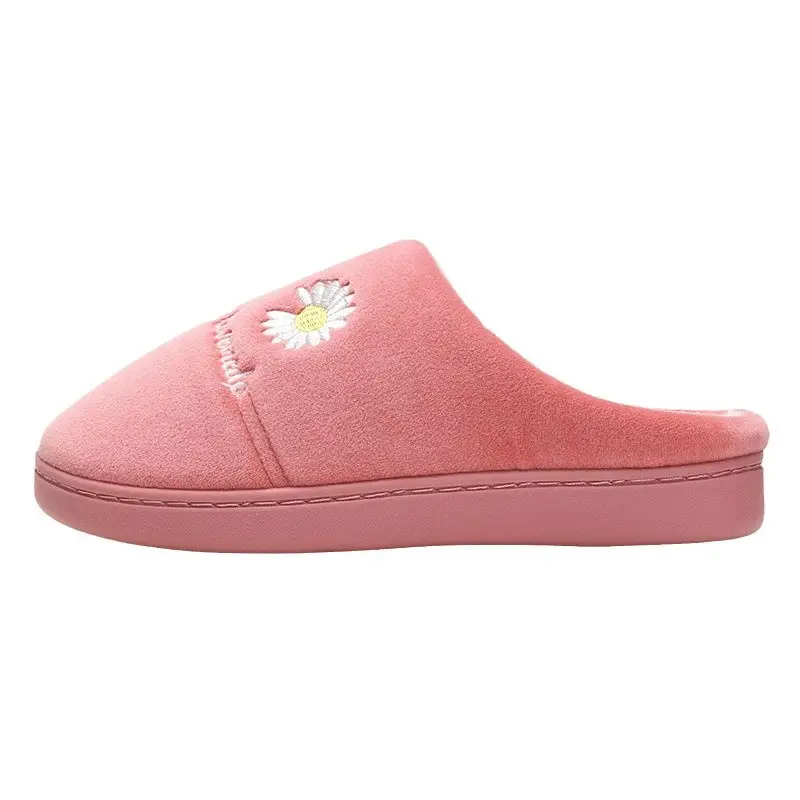 Cotton Slippers Autumn and Winter Women's New Men's Home Indoor and Outdoor Thick-Soled Thickened Warm Cotton Slippers Wholesale