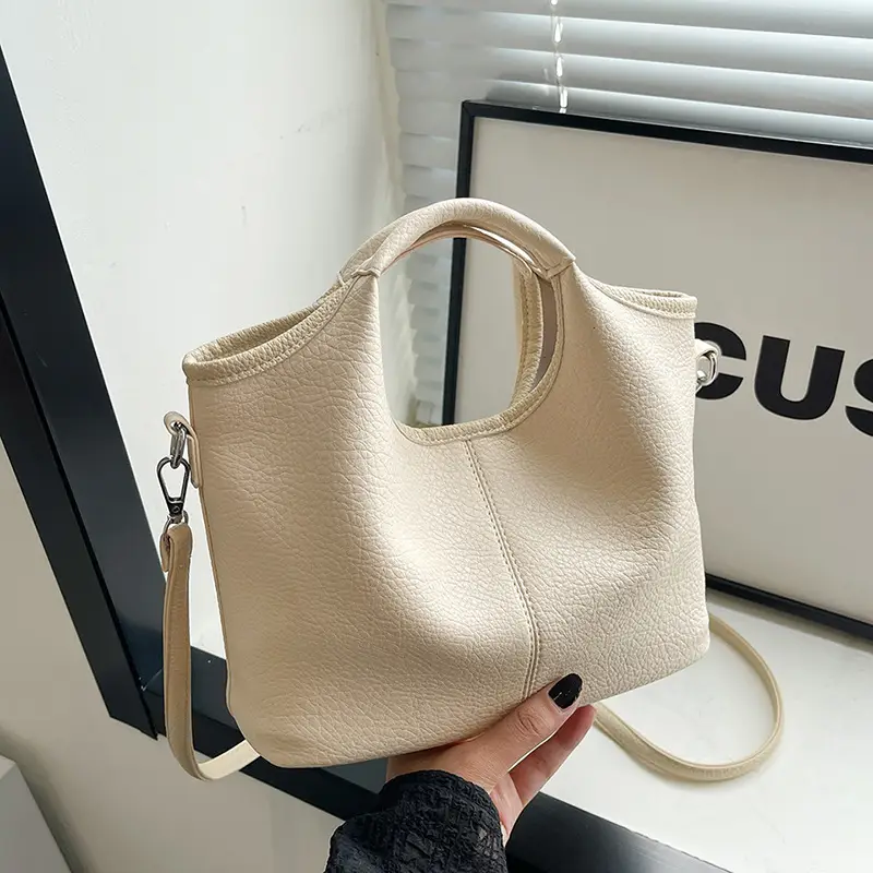 Black Leather Shoulder Bag for Women 2024 - Image 4
